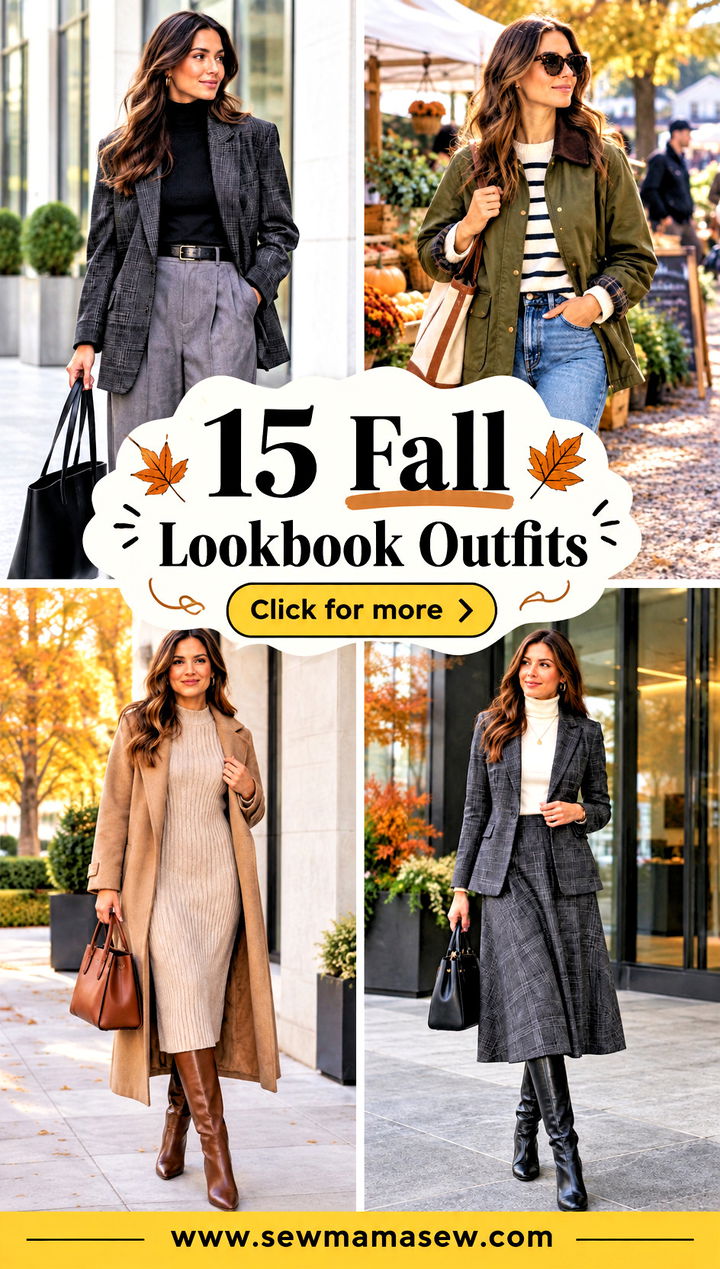 15 Fall Lookbook Outfits for Effortlessly Cozy Everyday Style - 15 Fall Lookbook Outfits for Effortlessly Cozy Everyday Style