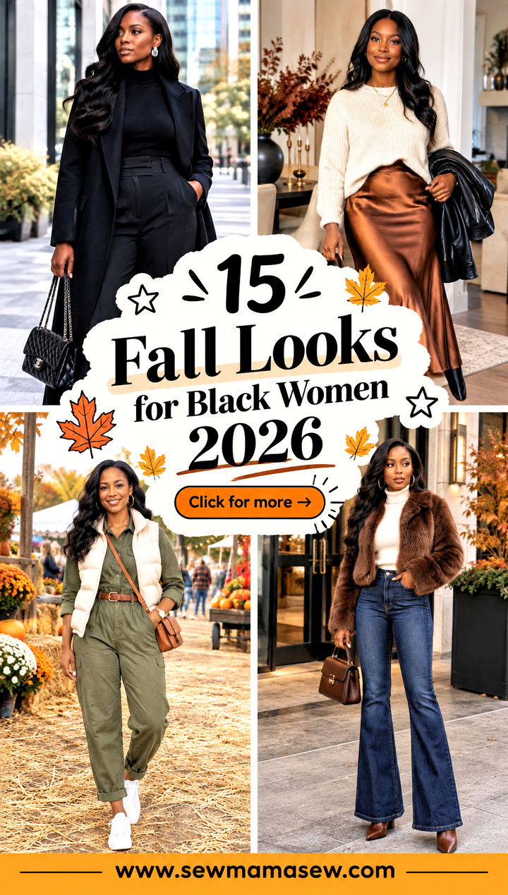 15 Fall Looks for Black Women 2026 for Confident Daily Style - 15 Fall Looks for Black Women 2026 for Confident Daily Style