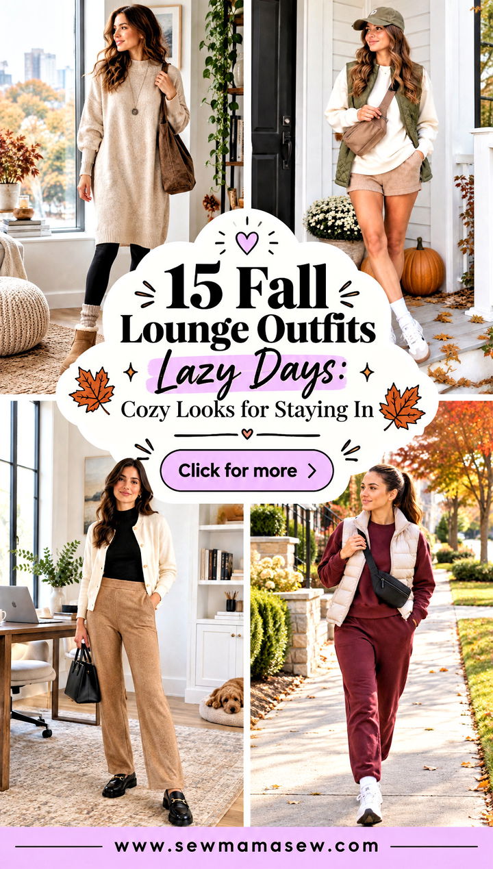 15 Fall Lounge Outfits Lazy Days Cozy Looks for Staying In - 15 Fall Lounge Outfits Lazy Days: Cozy Looks for Staying In