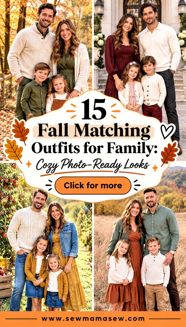 15 Fall Matching Outfits for Family Cozy Photo-Ready Looks - 15 Fall Matching Outfits for Family: Cozy Photo-Ready Looks