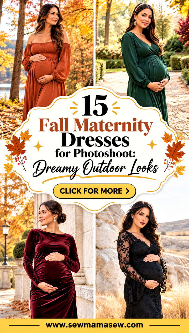 15 Fall Maternity Dresses for Photoshoot Dreamy Outdoor Looks - 15 Fall Maternity Dresses for Photoshoot: Dreamy Outdoor Looks