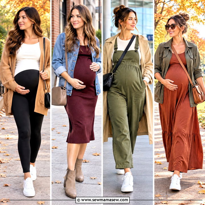 15 Fall Maternity Outfits Second Trimester: Cozy Daily Looks