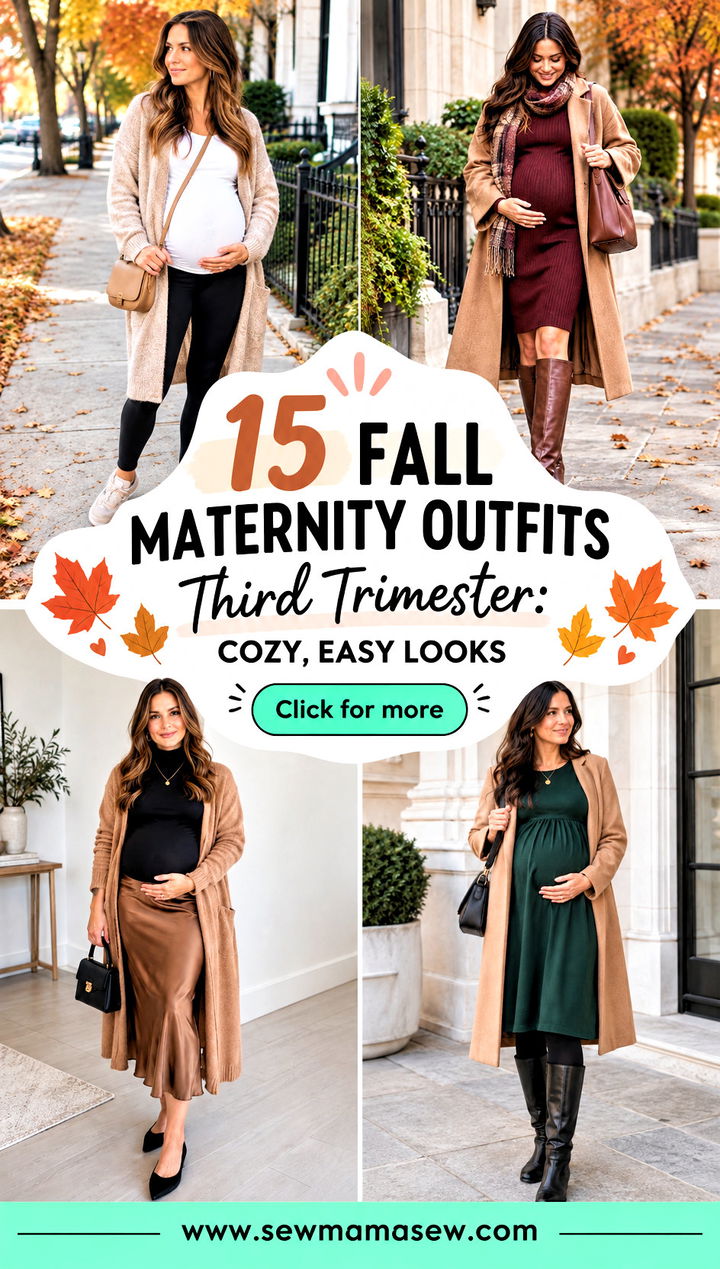 15 Fall Maternity Outfits Third Trimester Cozy Easy Looks - 15 Fall Maternity Outfits Third Trimester: Cozy, Easy Looks