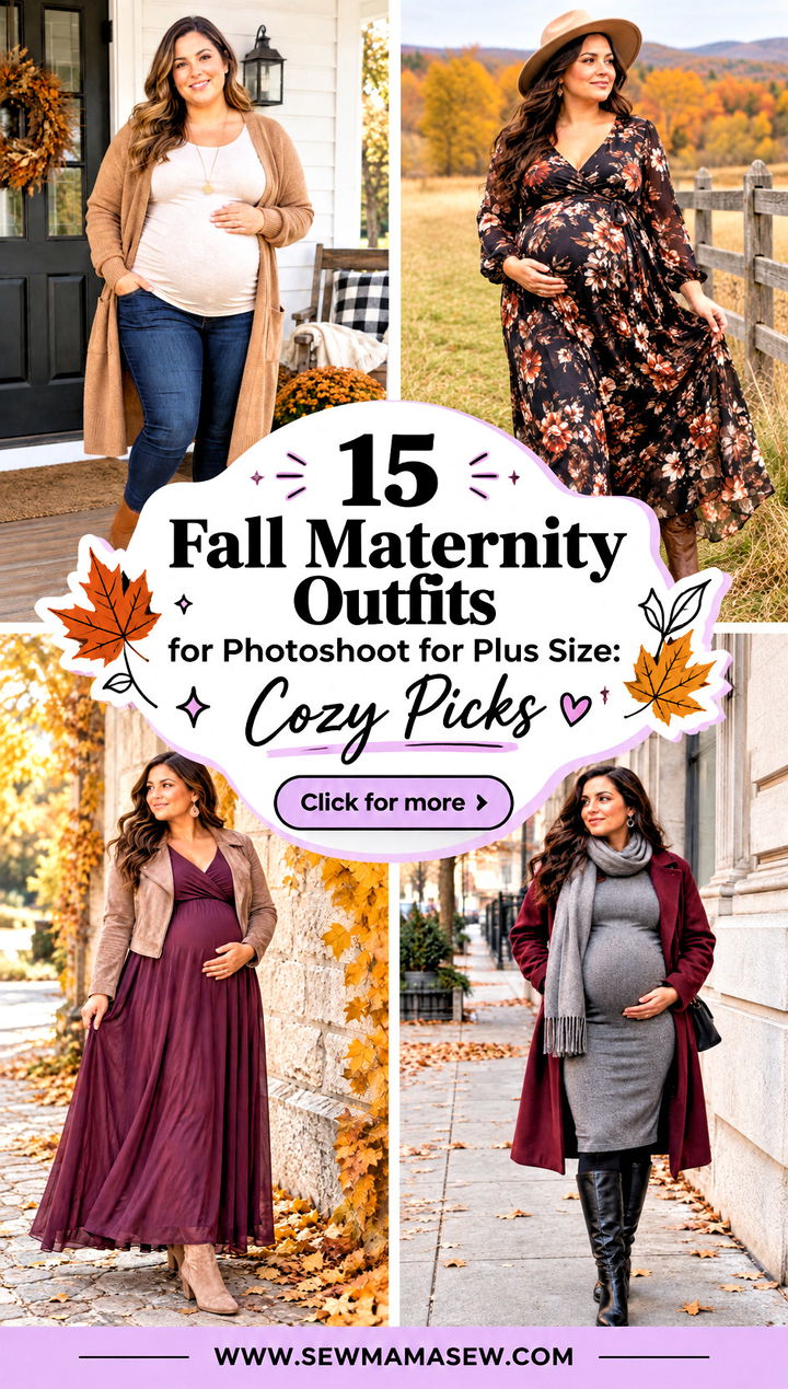 15 Fall Maternity Outfits for Photoshoot for Plus Size Cozy Picks - 15 Fall Maternity Outfits for Photoshoot for Plus Size: Cozy Picks
