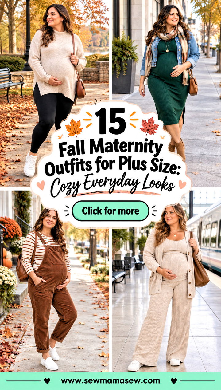 15 Fall Maternity Outfits for Plus Size Cozy Everyday Looks - 15 Fall Maternity Outfits for Plus Size: Cozy Everyday Looks