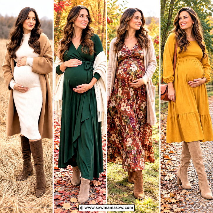 15 Fall Maternity Photo Outfits for Warm Heartfelt Memories