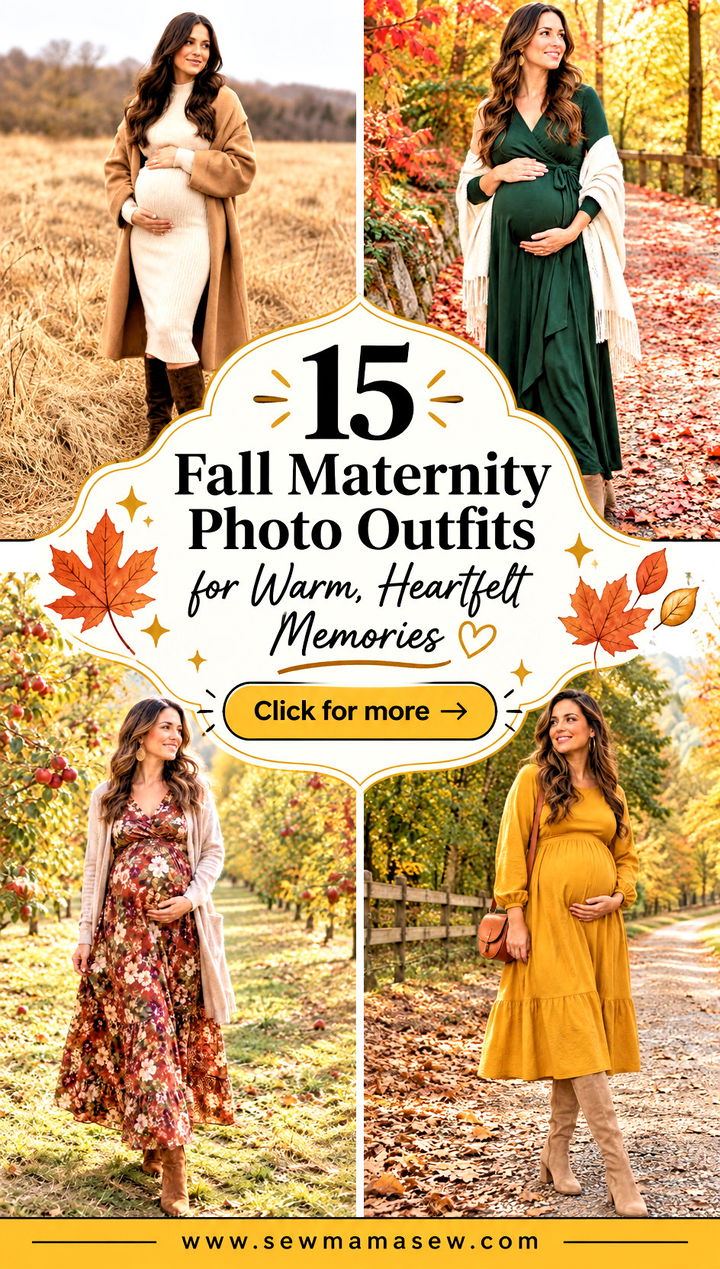 15 Fall Maternity Photo Outfits for Warm Heartfelt Memories - 15 Fall Maternity Photo Outfits for Warm, Heartfelt Memories