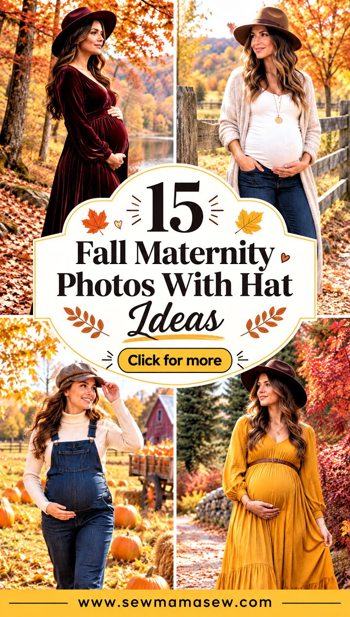 15 Fall Maternity Photos With Hat Ideas Cozy Autumn Magic - 15 Fall Maternity Photos With Hat Ideas: Cozy Autumn Magic