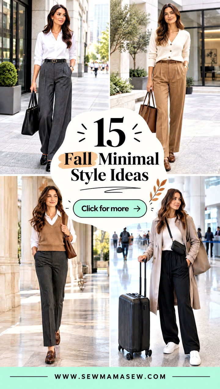 15 Fall Minimal Style Ideas Effortless Looks for Cozy Days - 15 Fall Minimal Style Ideas: Effortless Looks for Cozy Days