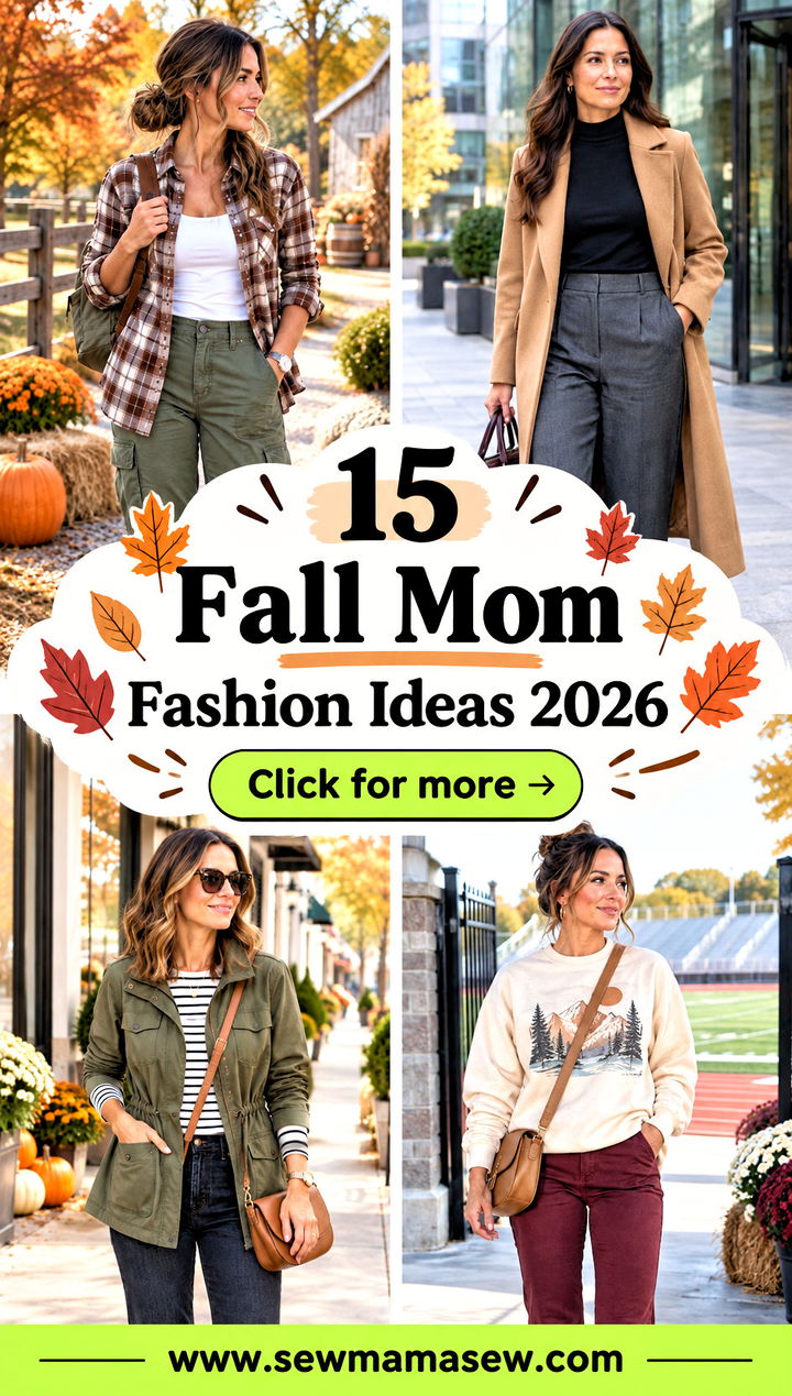 15 Fall Mom Fashion Ideas 2026 Chic Looks for Busy Days - 15 Fall Mom Fashion Ideas 2026: Chic Looks for Busy Days