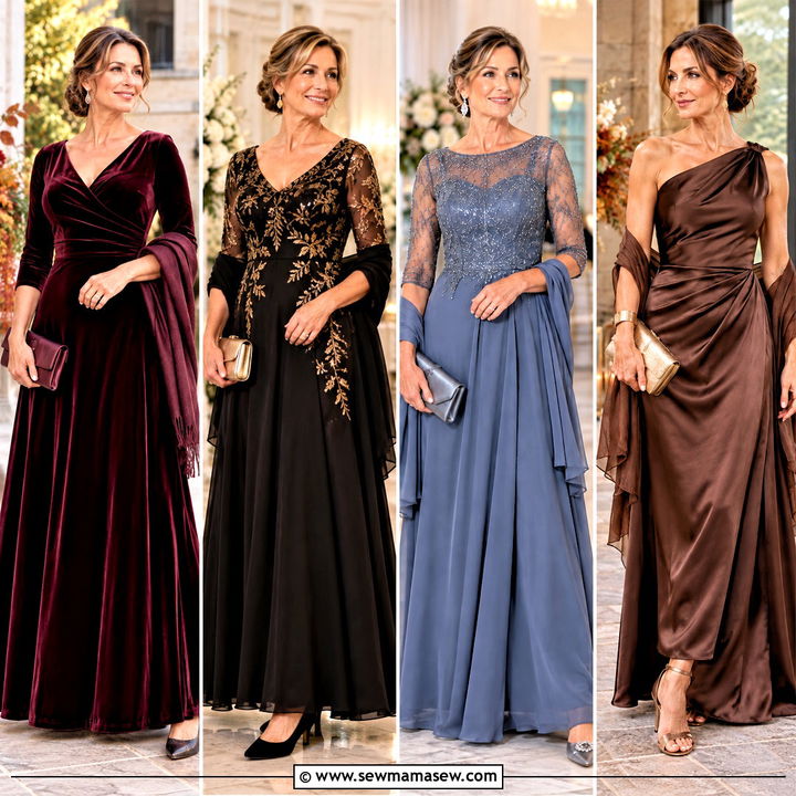15 Fall Mother Of Bride Dresses Elegant Autumn Favorites