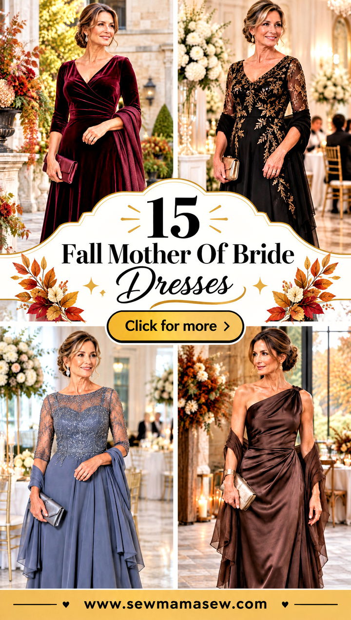 15 Fall Mother Of Bride Dresses Elegant Autumn Favorites - 15 Fall Mother Of Bride Dresses: Elegant Autumn Favorites