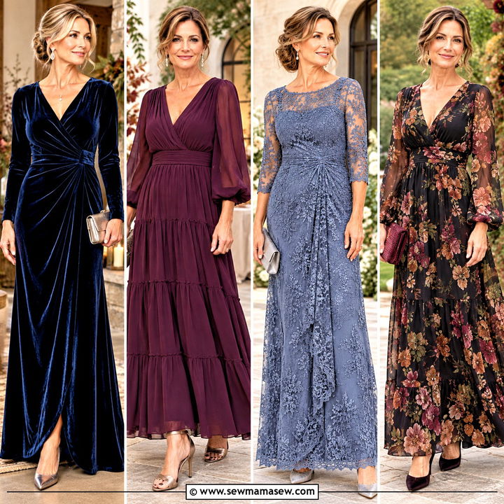 15 Fall Mother of the Bride Dresses Bohemian: Dreamy Autumn Picks