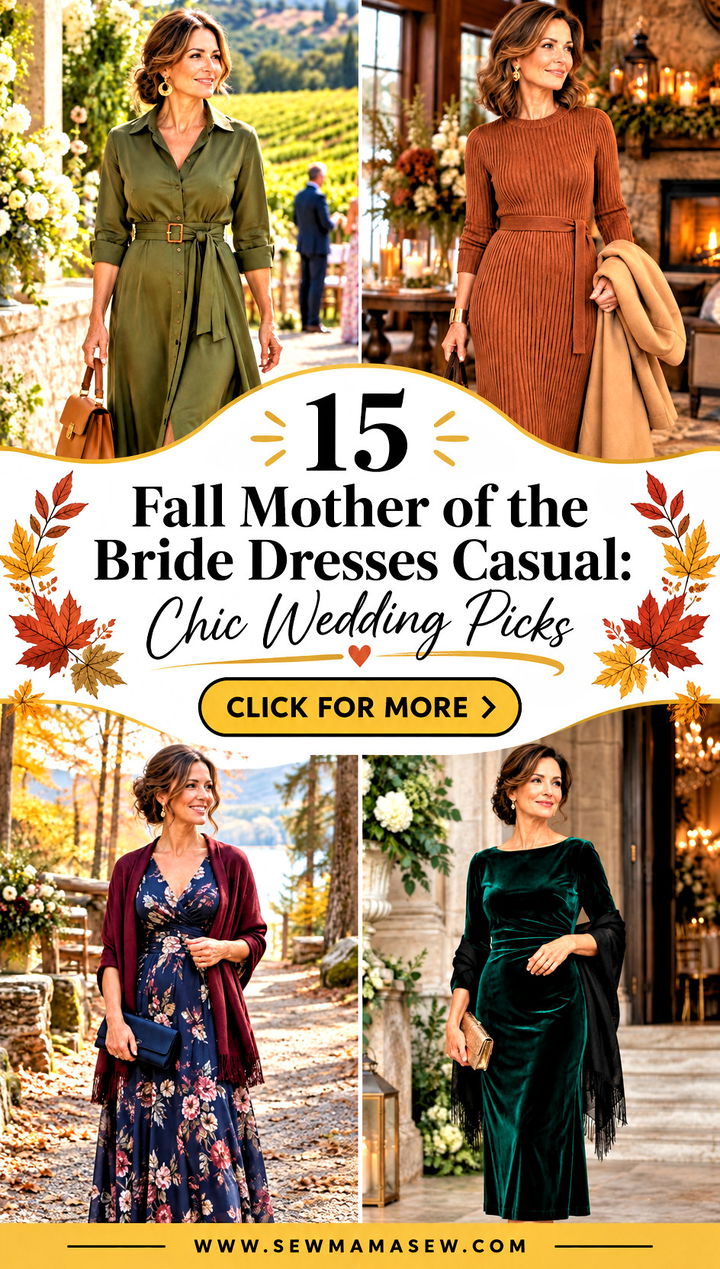15 Fall Mother of the Bride Dresses Casual Chic Wedding Picks - 15 Fall Mother of the Bride Dresses Casual: Chic Wedding Picks