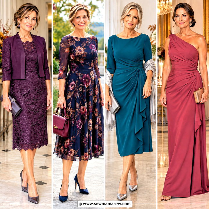 15 Fall Mother of the Groom Dresses for Elegant Wedding Style