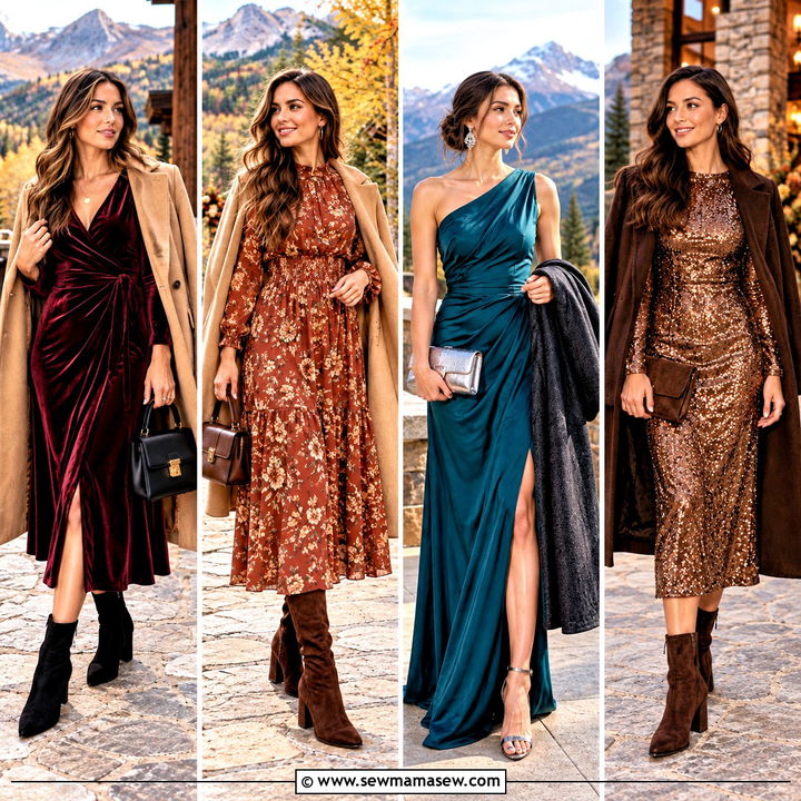 15 Fall Mountain Wedding Guest Outfit Ideas: Chic and Cozy