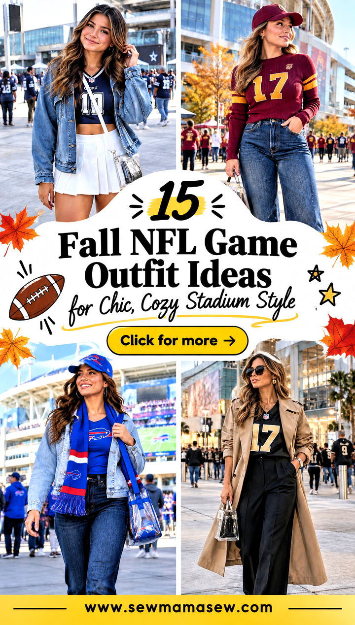 15 Fall NFL Game Outfit Ideas for Chic Cozy Stadium Style - 15 Fall NFL Game Outfit Ideas for Chic, Cozy Stadium Style