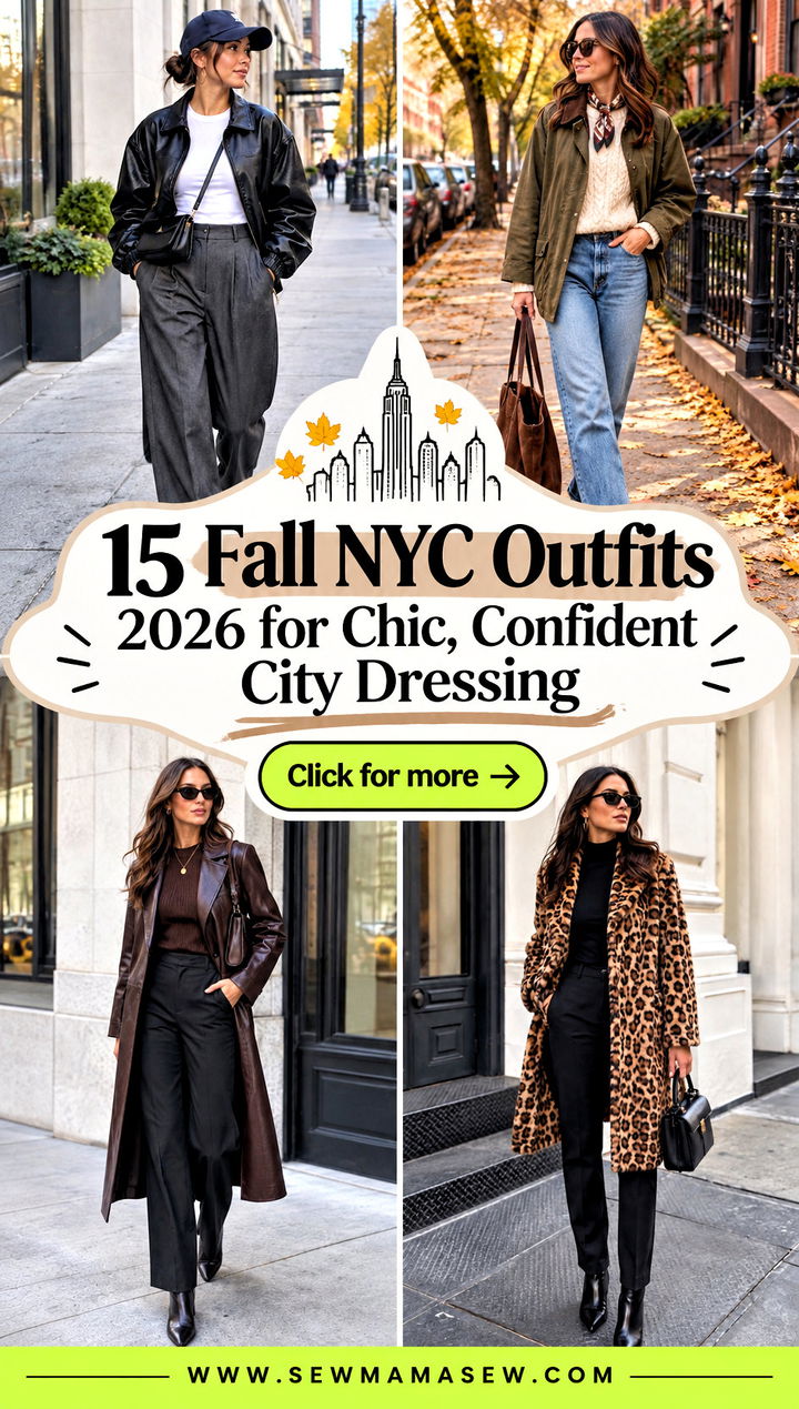 15 Fall NYC Outfits 2026 for Chic Confident City Dressing - 15 Fall NYC Outfits 2026 for Chic, Confident City Dressing