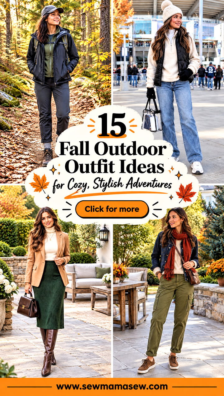15 Fall Outdoor Outfit Ideas for Cozy Stylish Adventures - 15 Fall Outdoor Outfit Ideas for Cozy, Stylish Adventures