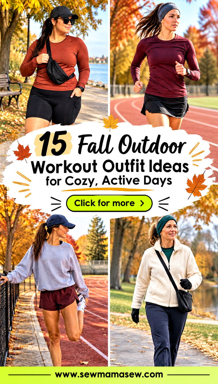 15 Fall Outdoor Workout Outfit Ideas for Cozy Active Days - 15 Fall Outdoor Workout Outfit Ideas for Cozy, Active Days