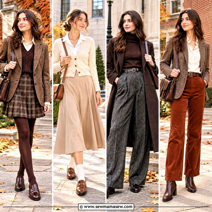 15 Fall Outfit Academia Ideas for Cozy, Bookish Campus Style