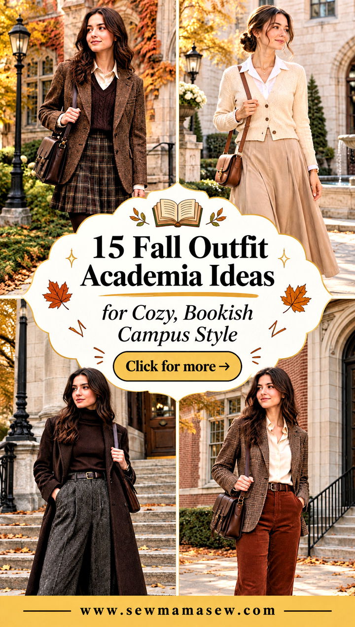 15 Fall Outfit Academia Ideas for Cozy Bookish Campus Style - 15 Fall Outfit Academia Ideas for Cozy, Bookish Campus Style