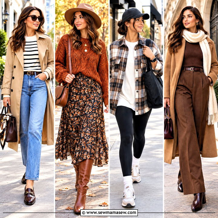 15 Fall Outfit Collage With Accessories: Chic Everyday Looks