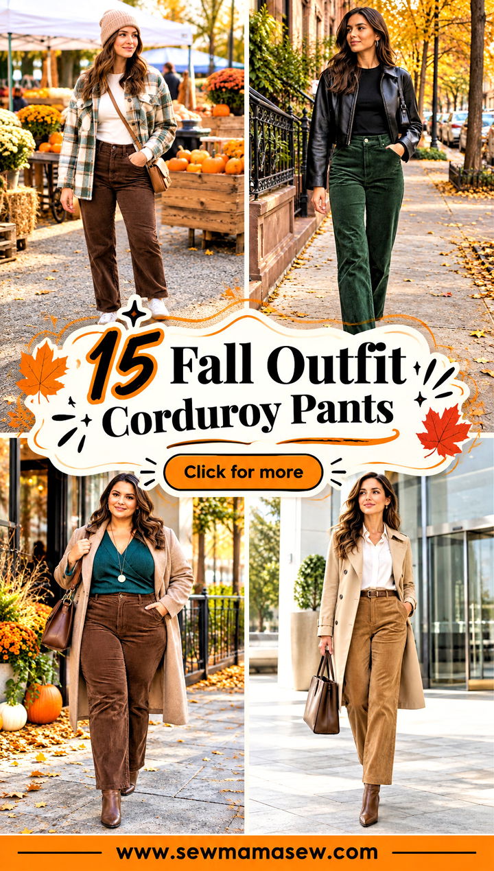 15 Fall Outfit Corduroy Pants Cozy Looks for Crisp Weekends - 15 Fall Outfit Corduroy Pants: Cozy Looks for Crisp Weekends