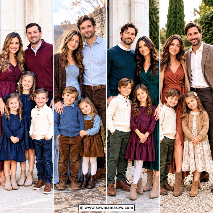 15 Fall Outfit Ideas Family Pictures: Cozy, Coordinated Looks