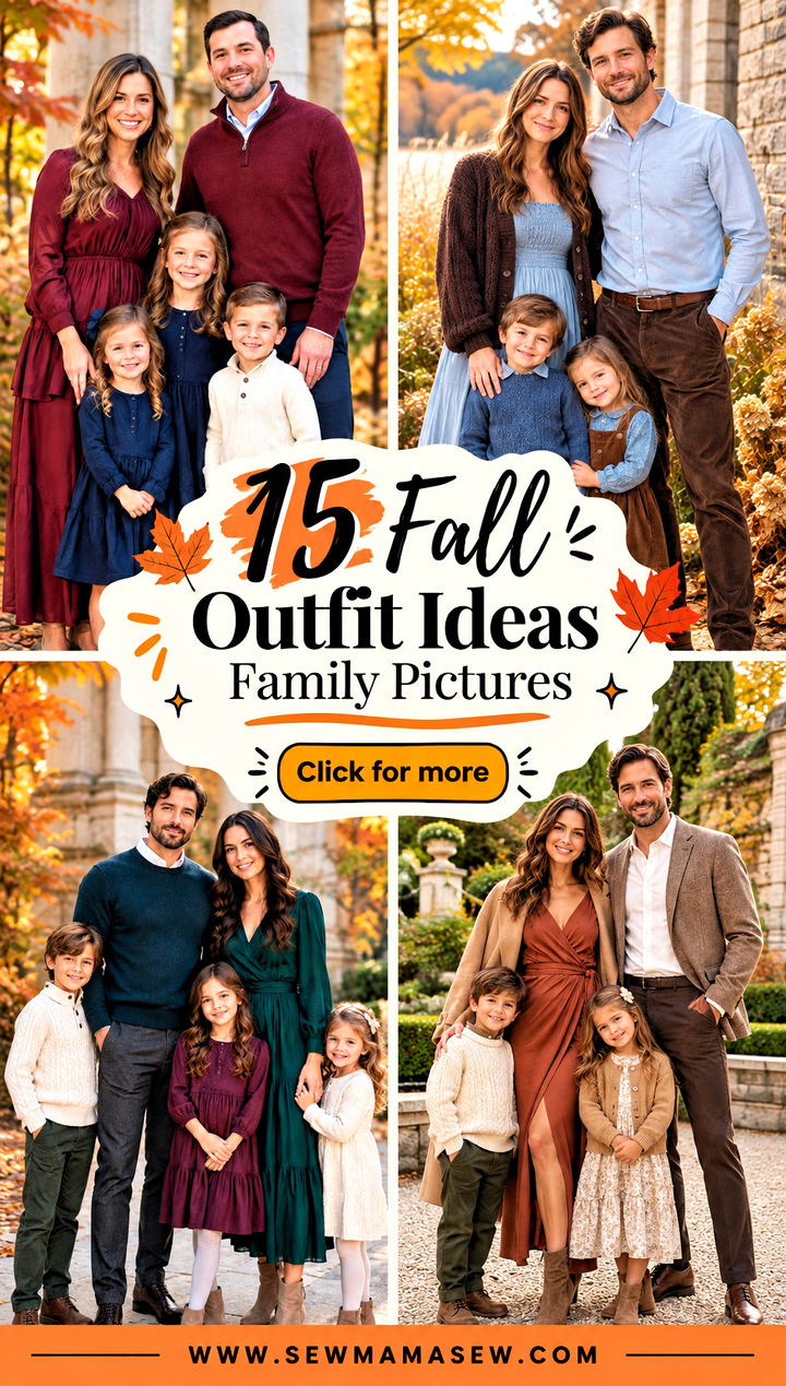 15 Fall Outfit Ideas Family Pictures Cozy Coordinated Looks - 15 Fall Outfit Ideas Family Pictures: Cozy, Coordinated Looks