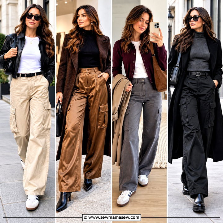 15 Fall Outfit Ideas With Cargo Pants: Cool Weekend Style