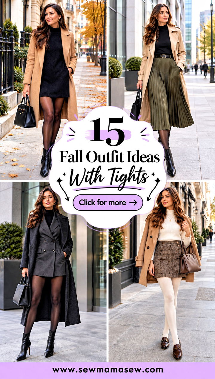 15 Fall Outfit Ideas With Tights Chic Layers for Cool Days - 15 Fall Outfit Ideas With Tights: Chic Layers for Cool Days