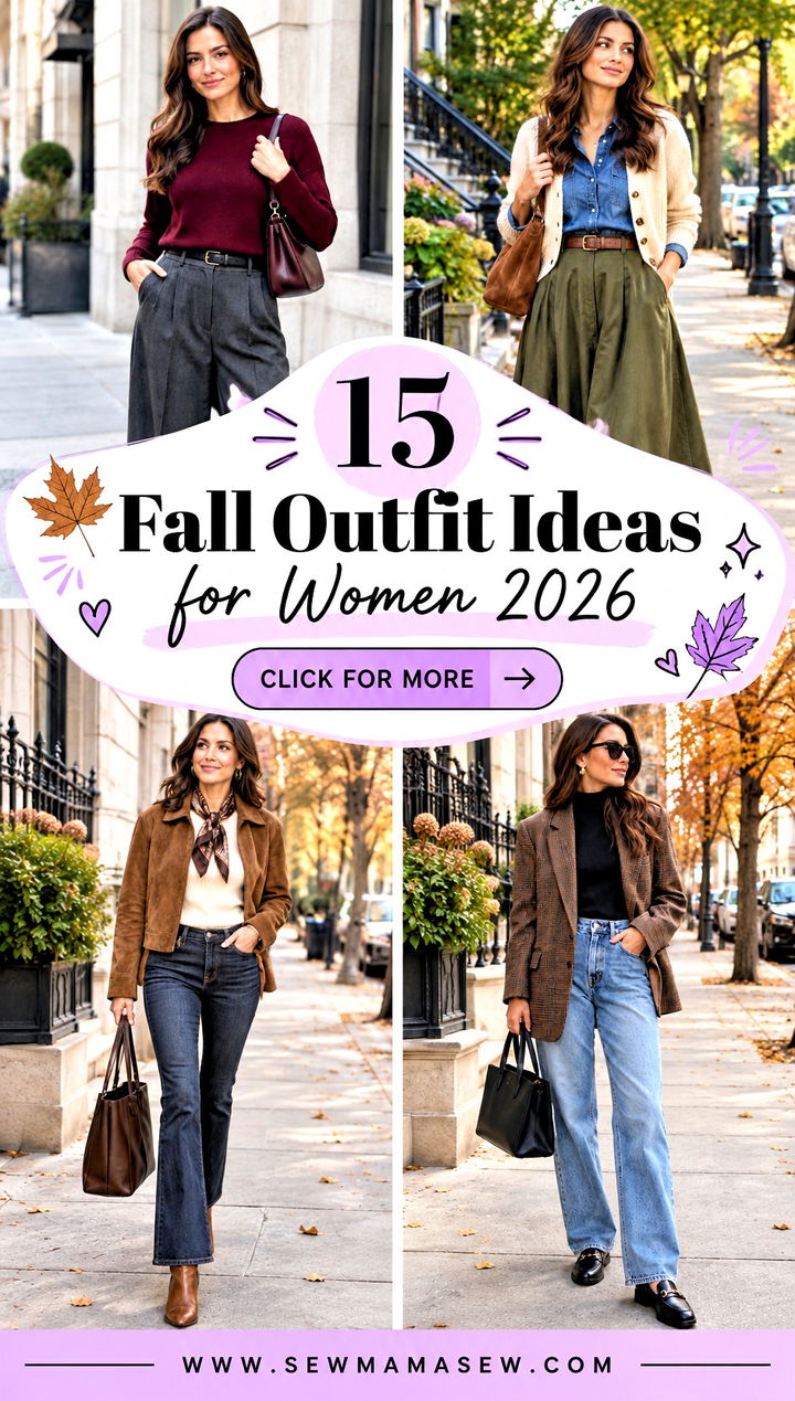 15 Fall Outfit Ideas for Women 2026 Fresh Everyday Style - 15 Fall Outfit Ideas for Women 2026: Fresh Everyday Style