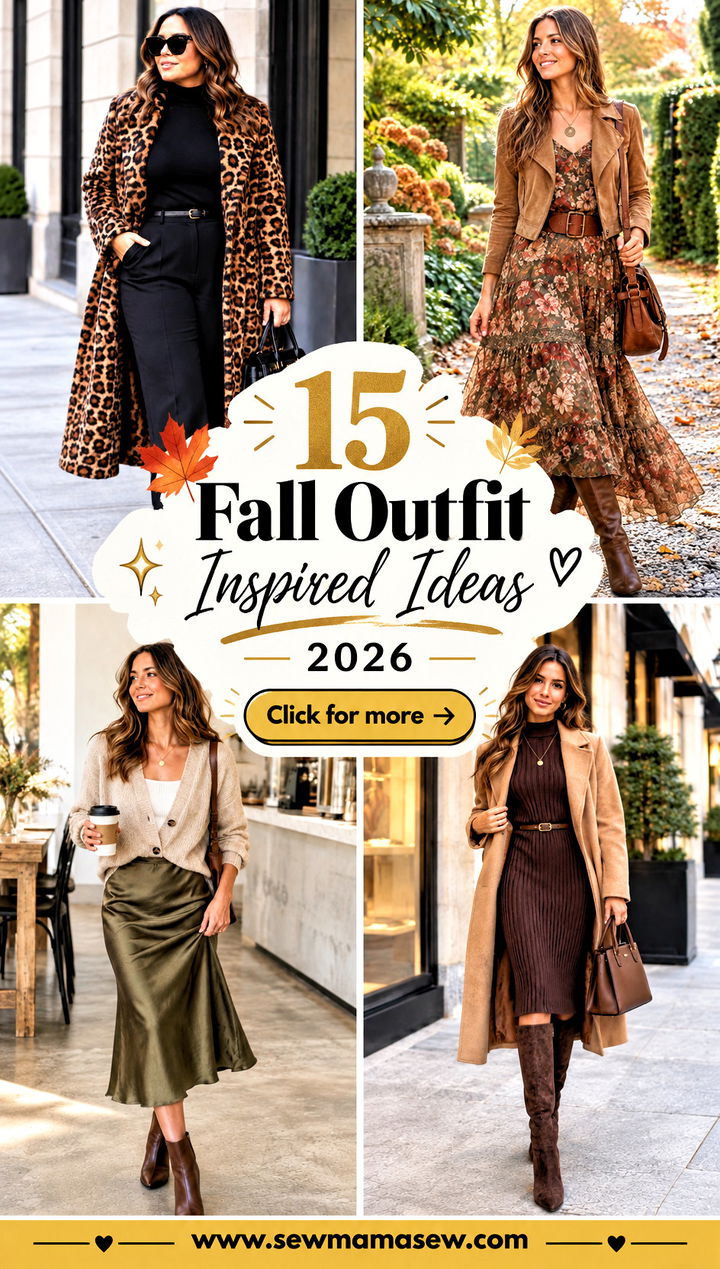 15 Fall Outfit Inspired Ideas 2026 Chic Looks for Cool Days - 15 Fall Outfit Inspired Ideas 2026: Chic Looks for Cool Days