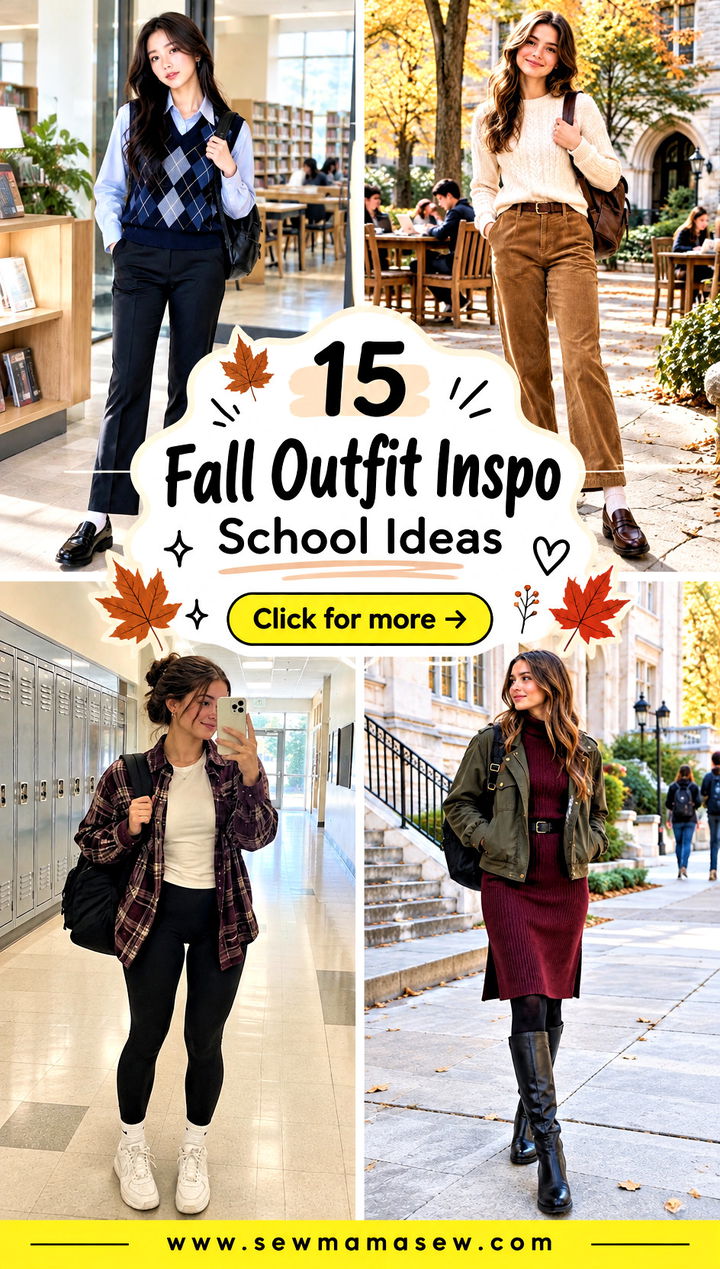 15 Fall Outfit Inspo School Ideas Easy Looks for Busy Mornings - 15 Fall Outfit Inspo School Ideas: Easy Looks for Busy Mornings