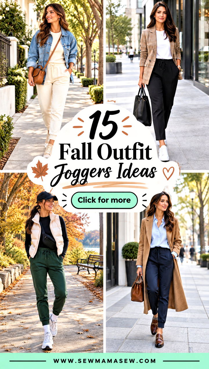 15 Fall Outfit Joggers Ideas Cozy Style for Casual Days - 15 Fall Outfit Joggers Ideas: Cozy Style for Casual Days
