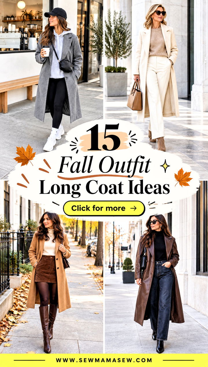 15 Fall Outfit Long Coat Ideas Polished Looks for Chilly Days - 15 Fall Outfit Long Coat Ideas: Polished Looks for Chilly Days