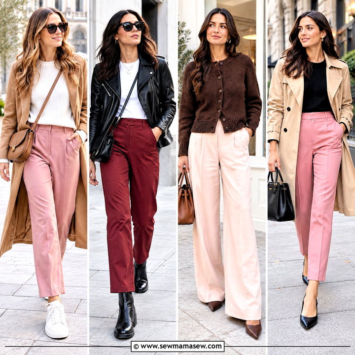 15 Fall Outfit Pink Pants: Fresh Color for Your Everyday Style