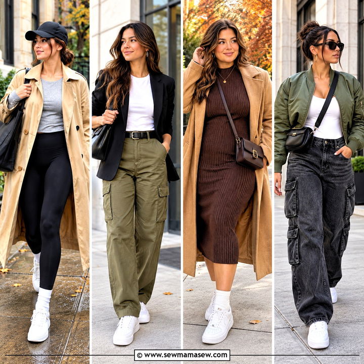 15 Fall Outfit With Air Force Ones Ideas: Fresh Casual Looks