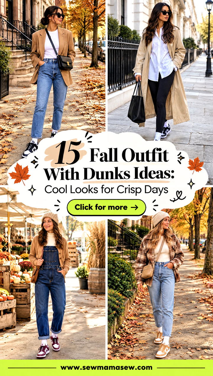 15 Fall Outfit With Dunks Ideas Cool Looks for Crisp Days - 15 Fall Outfit With Dunks Ideas: Cool Looks for Crisp Days