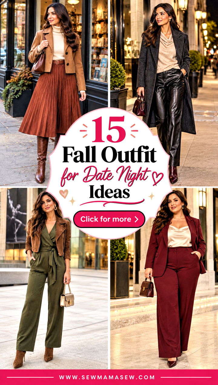 15 Fall Outfit for Date Night Ideas Romantic Looks for Autumn - 15 Fall Outfit for Date Night Ideas: Romantic Looks for Autumn