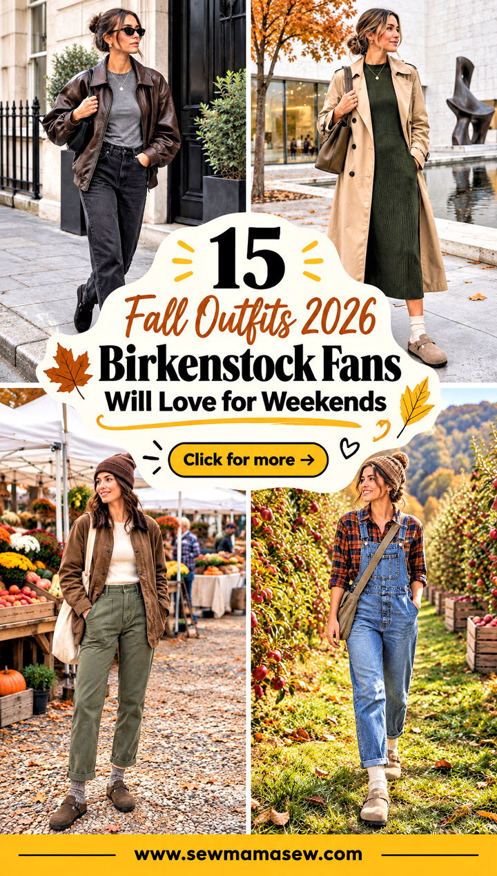 15 Fall Outfits 2026 Birkenstock Fans Will Love for Weekends - 15 Fall Outfits 2026 Birkenstock Fans Will Love for Weekends