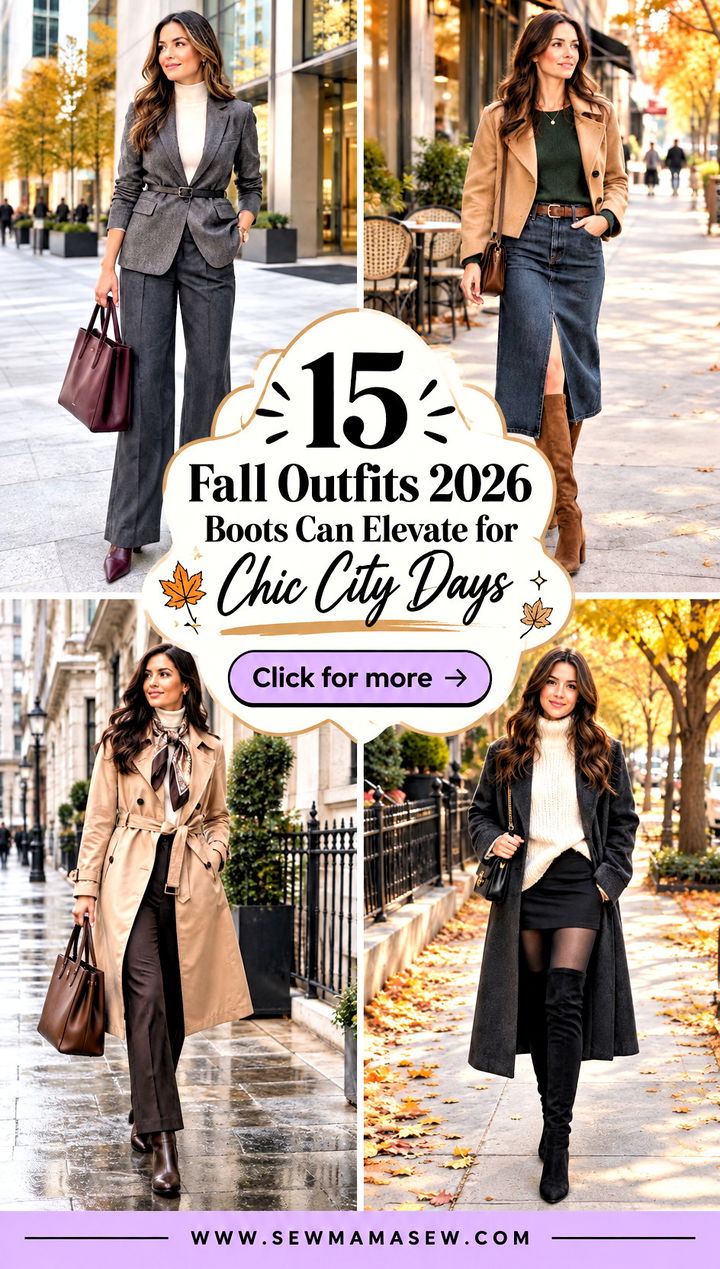 15 Fall Outfits 2026 Boots Can Elevate for Chic City Days - 15 Fall Outfits 2026 Boots Can Elevate for Chic City Days