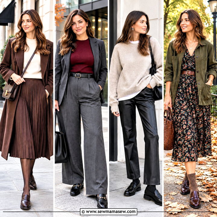 15 Fall Outfits 2026 Loafers Can Elevate for Polished Days