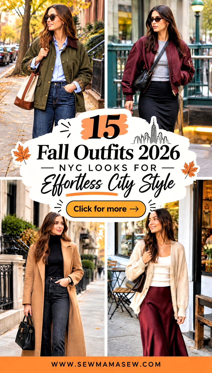 15 Fall Outfits 2026 NYC Looks for Effortless City Style - 15 Fall Outfits 2026 NYC Looks for Effortless City Style