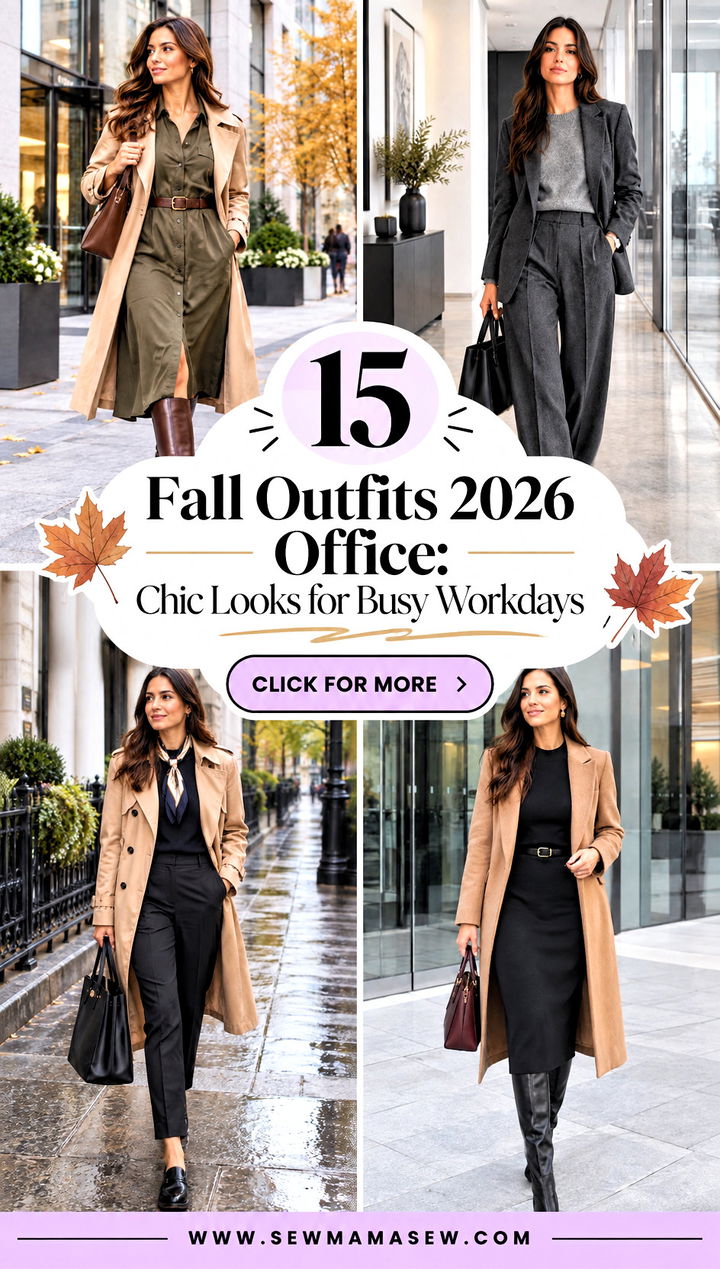 15 Fall Outfits 2026 Office Chic Looks for Busy Workdays - 15 Fall Outfits 2026 Office: Chic Looks for Busy Workdays