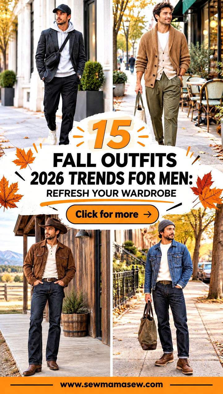 15 Fall Outfits 2026 Trends for Men Refresh Your Wardrobe - 15 Fall Outfits 2026 Trends for Men: Refresh Your Wardrobe