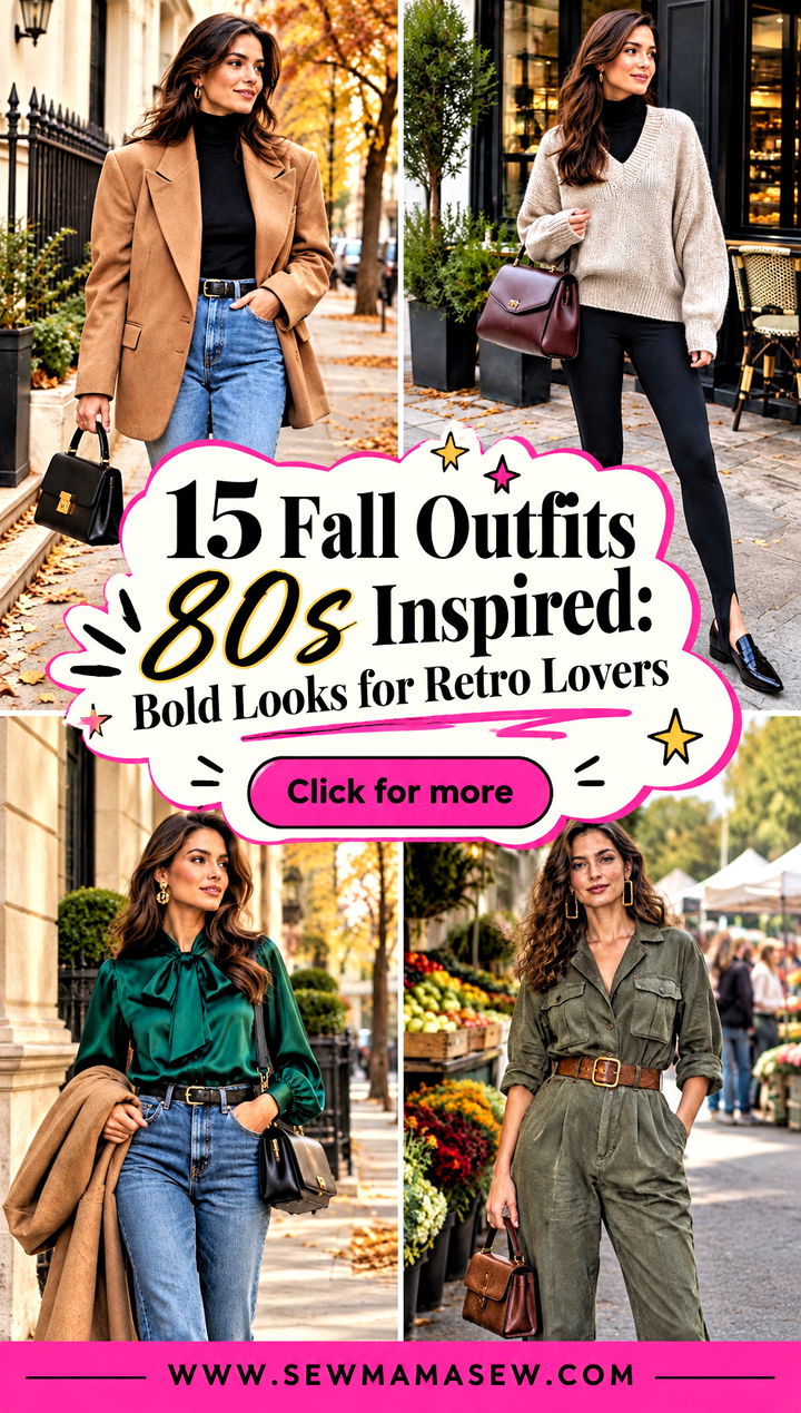 15 Fall Outfits 80s Inspired Bold Looks for Retro Lovers - 15 Fall Outfits 80s Inspired: Bold Looks for Retro Lovers