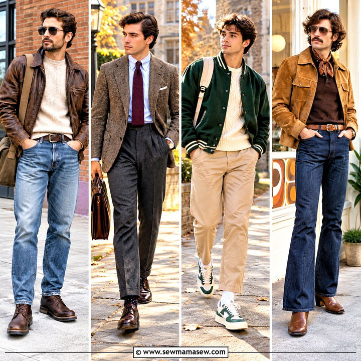 15 Fall Outfits Aesthetic Vintage for Men: Timeless Charm