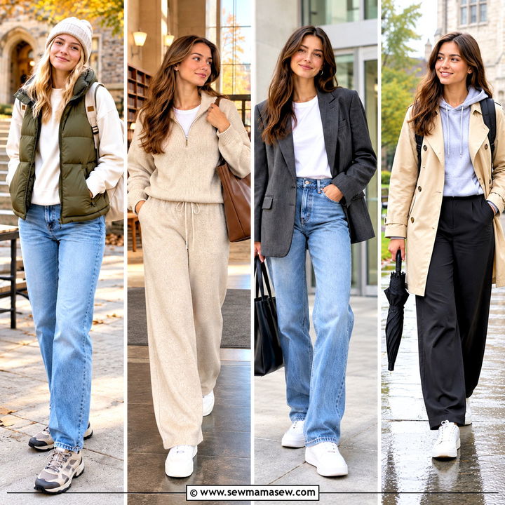 15 Fall Outfits College Comfy: Cozy Looks for Campus Days